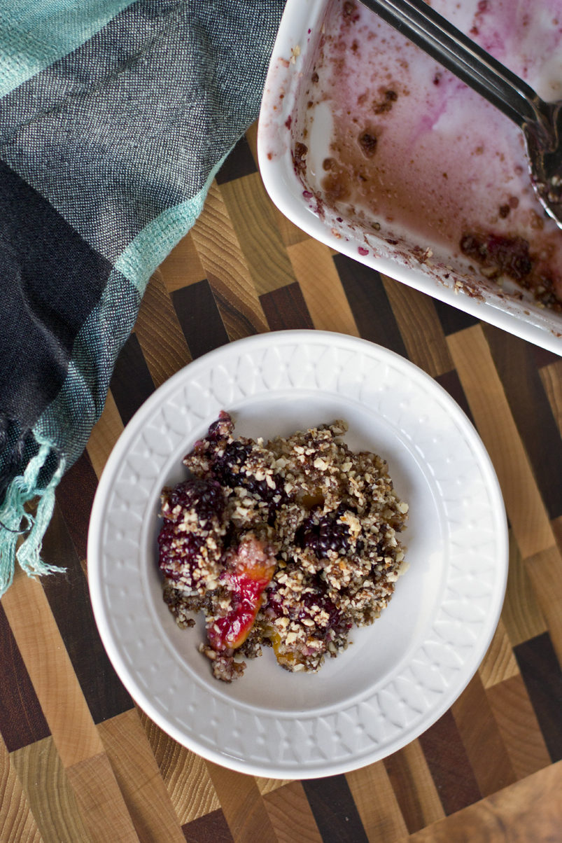 paleo fruit crisp simple life by keys