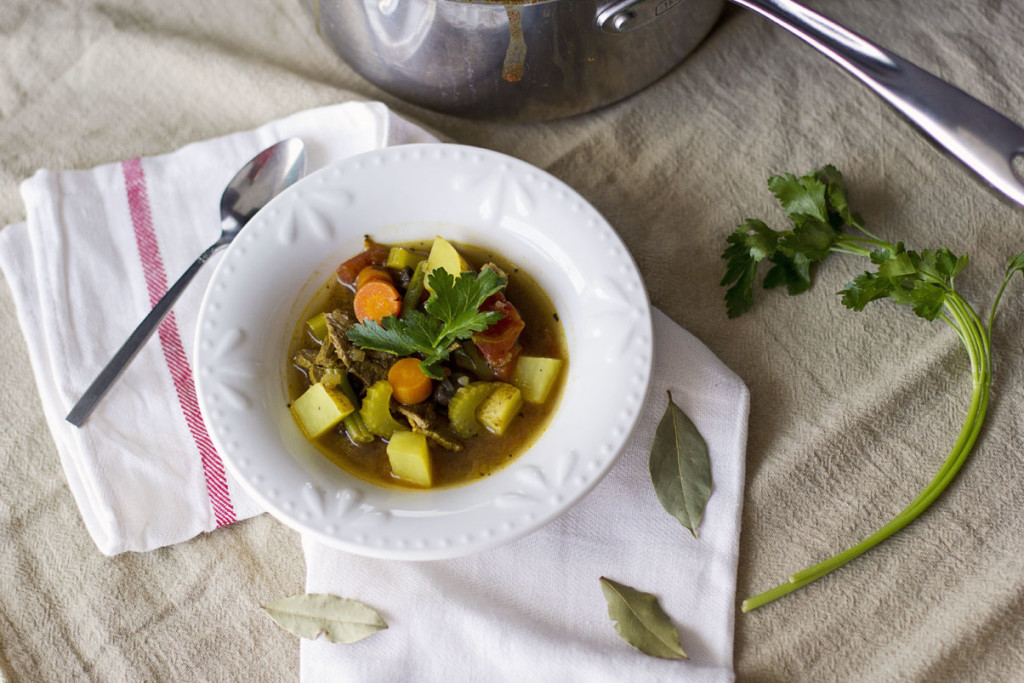 turmeric veggie beef soup simple life by kels