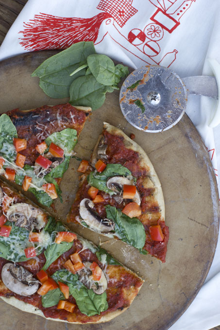grilling pizza simple life by kels