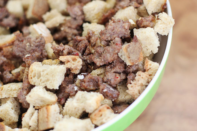 no frills sourdough stuffing simple life by kels